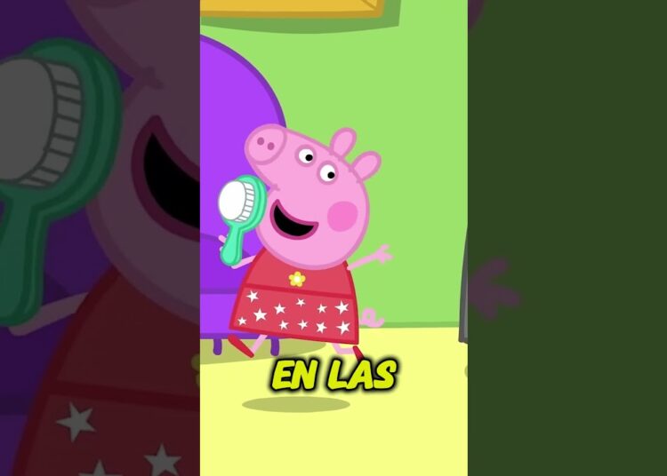 ⚡❣¡Peppa Pig se une a la realeza! La cerdita se convierte en princesa por un día. #peppa #infantil
