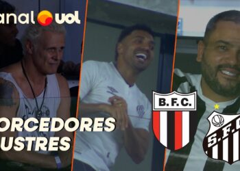 NEYMAR NO SANTOS: FAMOSOS ACOMPANHAM JOGO NA VILA BELMIRO PARA VER RETORNO DO NEY!