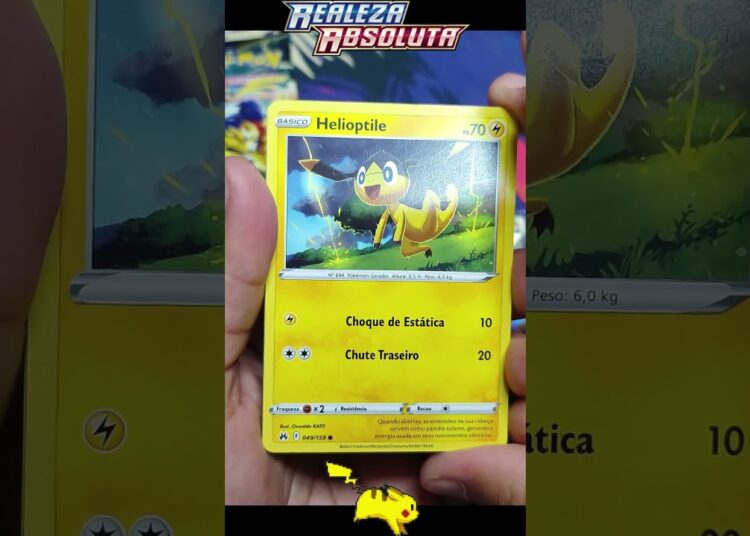 Pokémon Cards – Booster coleção Realeza Absoluta 425 (Código para vocês)