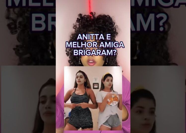 ANITTA E MELHOR AMIGA BRIGARAM?😳 #shorts #entretenimentos #curiosidades #fofocas #noticias #famosos