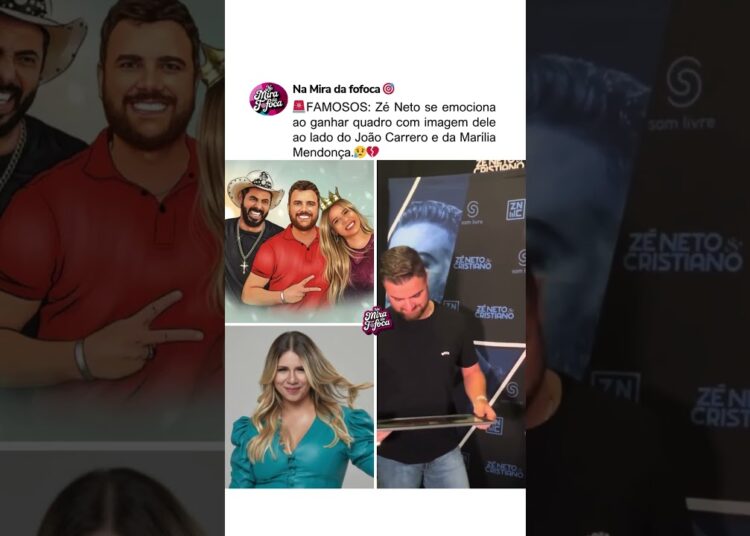 COITADO DO ZÉ NETO😥💔, LEMBROU DA MARÍLIA#mariliamendonça #famososbrasil #sertanejo #shorts