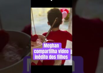 #meghanmarkle compartilha vídeo inédito dos filhos, #archie e #lilibet  #realeza #familiareal