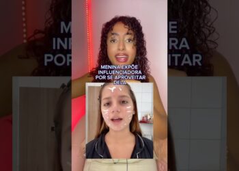 MENINA EXPÕE INFLUENCIADORA POR SE APROVEITAR DELA… #shorts #noticiaspopulares #noticias #fofocas
