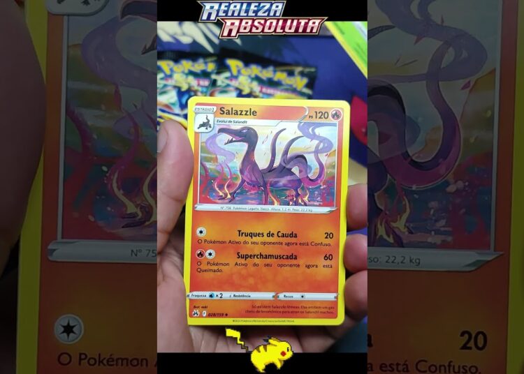 Pokémon Cards – Booster coleção Realeza Absoluta 431 (Código para vocês)