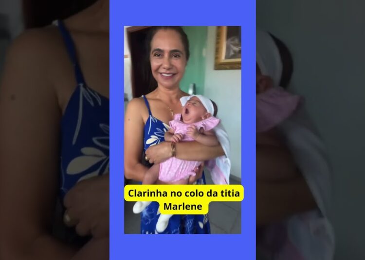 Clarinha Desfruta De Um Momento Inesquecível Com Titia Marlene❤️