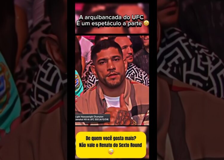 Arquibancada do UFC: UM SHOW À PARTE! Lendas, Celebridades e MUITA RESENHA! 🔥 #ufcbrasil