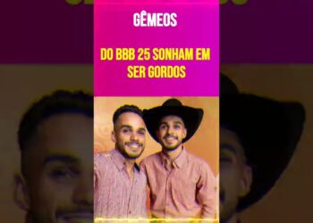 Gêmeos do BBB 25 Sonham em Ser Gordos
