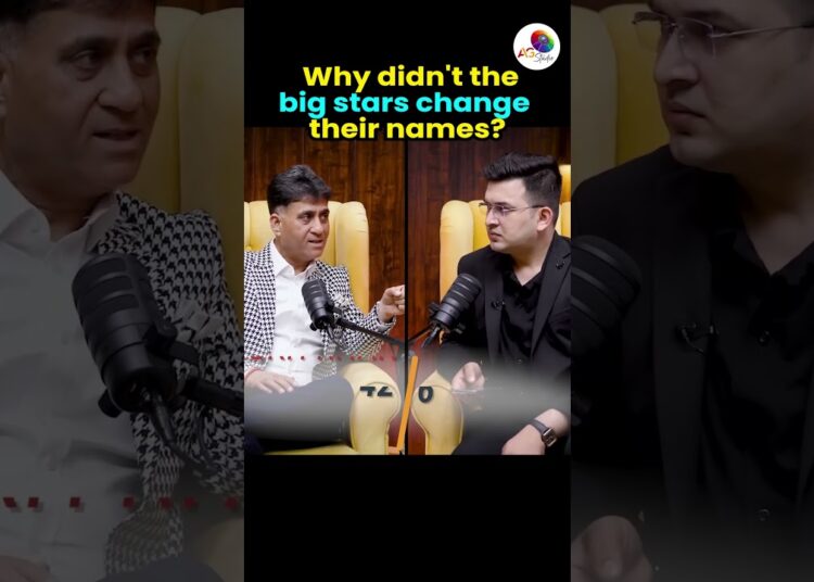 Why didn’t the big stars change their names? #astrology #podcast #ytshorts #numerology