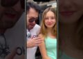MARRONE FAZ A ALEGRIA DE SUA FILHA.#marrone #cantor #sertanejo #musica #filha #presente #violao