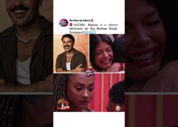 MATHEUS ELIMINADO BBB25🚨😱 #bbb  #bbb25  #fofoca  #paredão