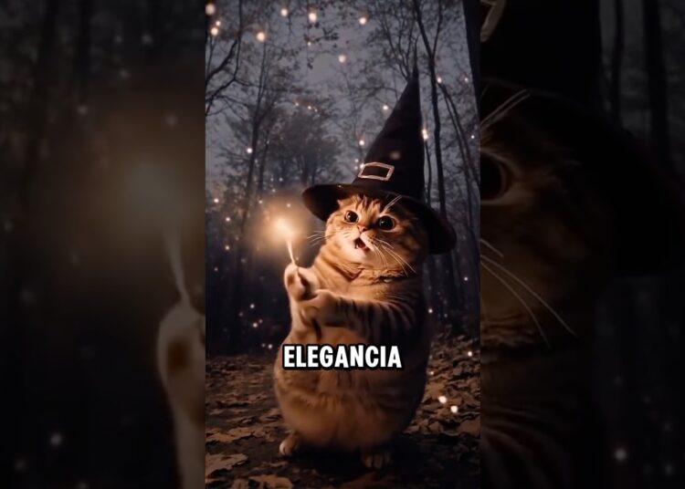4 gatos que parecen sacados de la realeza por su elegancia #gatos #cats