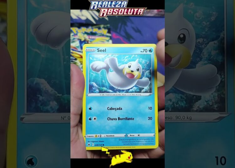Pokémon Cards – Booster coleção Realeza Absoluta 432 (Código para vocês)