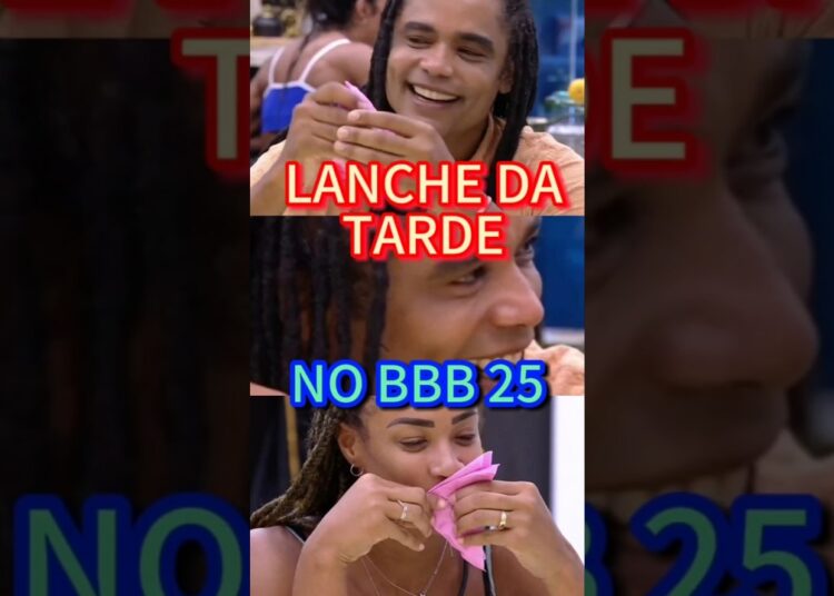 LANCHE DA TARDE NO BBB