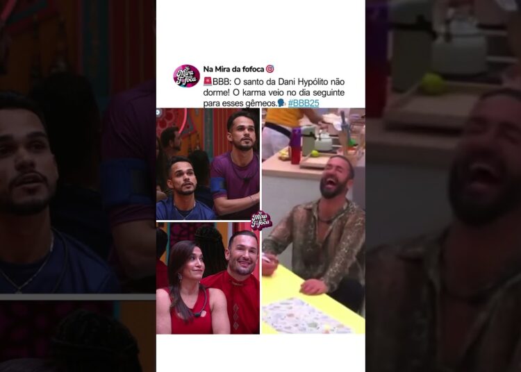VAI GEMÊOS, MEXE COM A DANI🗣️😂#bbb #shorts #bbb25 #humor