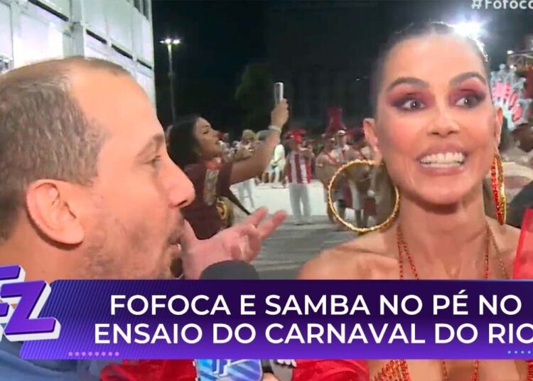 Muita fofoca e samba no pé com várias famosas no ensaio do Carnaval | Fofocalizando (17/02/25)