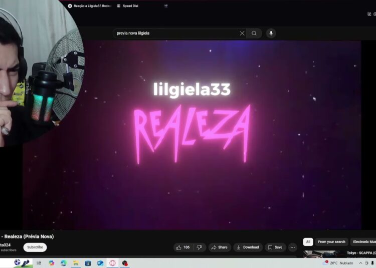 minha reação a ouvir lilgiela33 – Realeza (Prévia Nova)