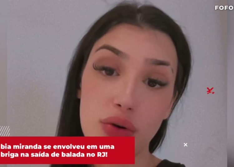 Bia miranda se envolve em briga na saída de uma balada no rio de janeiro!