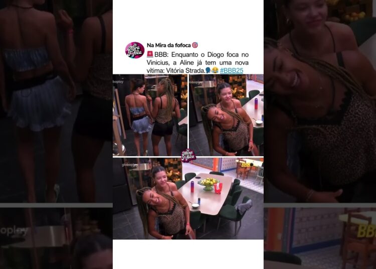 ALINE CHAMA VITÓRIA DE GOSTOSA🚨😱#bbb #bbb25 #amigos #fofoca