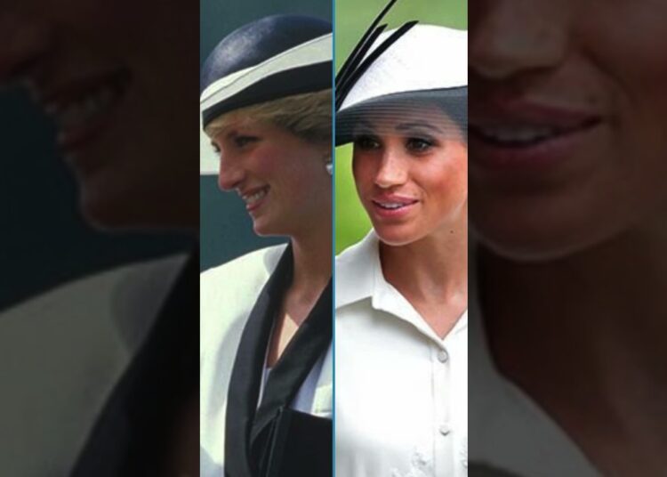 Meghan Markle y su sueño frustrado de ser “Diana a tiempo parcial” #familiarealbritanica