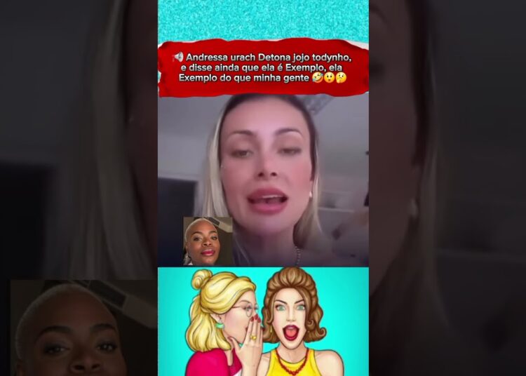 Andressa Urach detona Jojo todynho#andreubuenafuente #jojo #jojotodinho #fofoca #odeiofofocatv