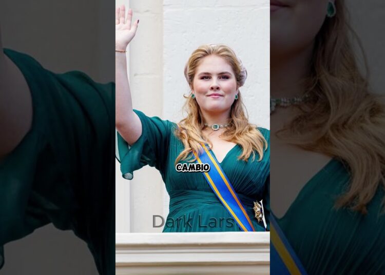 La transformación de la princesa Amalia y los rumores sobre su vida #PrincesaAmalia #Realeza