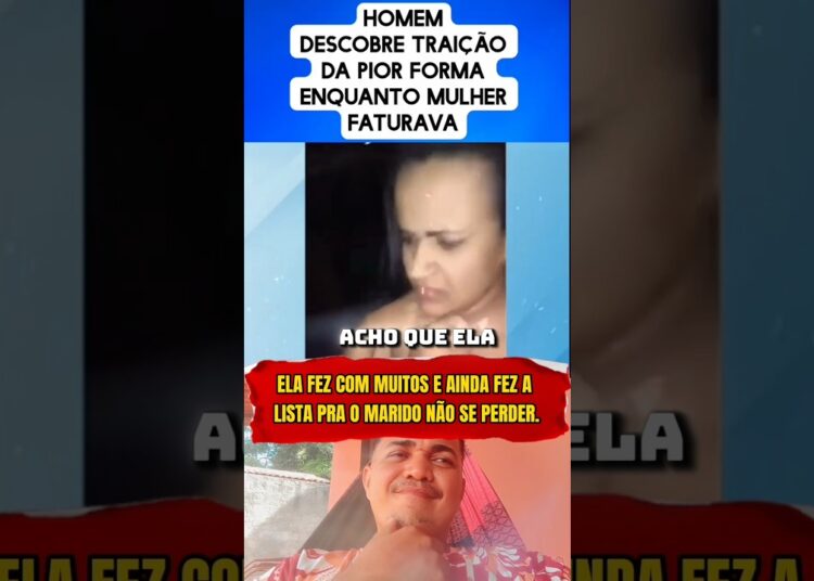 NOTICIAS E FOFOCAS DOS FAMOSOS HOJE – HOMEM PEGA MULHER TRAINDO