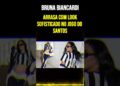 Bruna Biancardi Arrasa com Look Sofisticado no Jogo do Santos