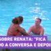 👂BBB 25: FOFOCA? Aline sobre Renata: “Fica ouvindo a conversa e depois sai”