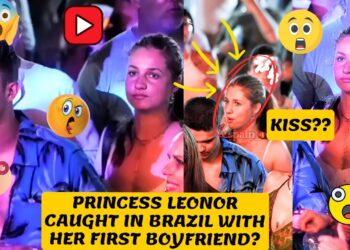 Princess Leonor’s Brazilian Party & the Mysterious Kiss Controversy! 🇧🇷👑💃