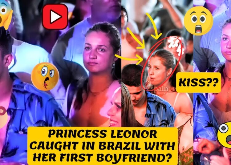 Princess Leonor’s Brazilian Party & the Mysterious Kiss Controversy! 🇧🇷👑💃