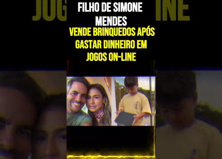 Filho de Simone Mendes Vende Brinquedos Após Gastar Dinheiro em Jogos On line