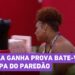 BBB 25: Camilla, Diogo e Vilma disputam prova Bate-Volta, e Camilla ganha e escapa do Paredão