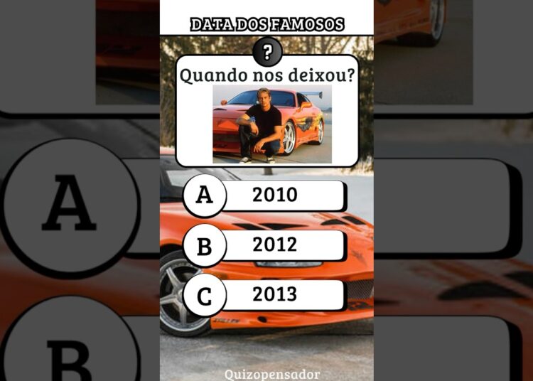 Quiz sobre data dos famosos | Parte 1