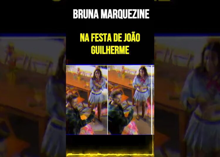 Bruna Marquezine na festa de João Guilherme
