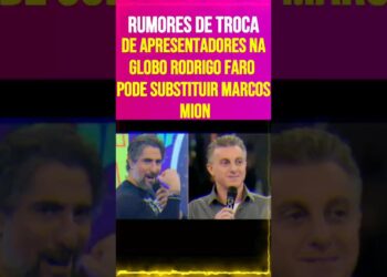 Rumores de Troca de Apresentadores na Globo Rodrigo Faro Pode Substituir Marcos Mion