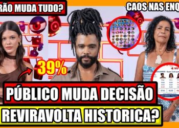 🔥 REVIRAVOLTA NO RESULTADO? APÓS MADRUGADA CAÓTICA! FAMOSOS TENTAM SALVAR VITORIA VOTAÇÃO CAOS BBB25