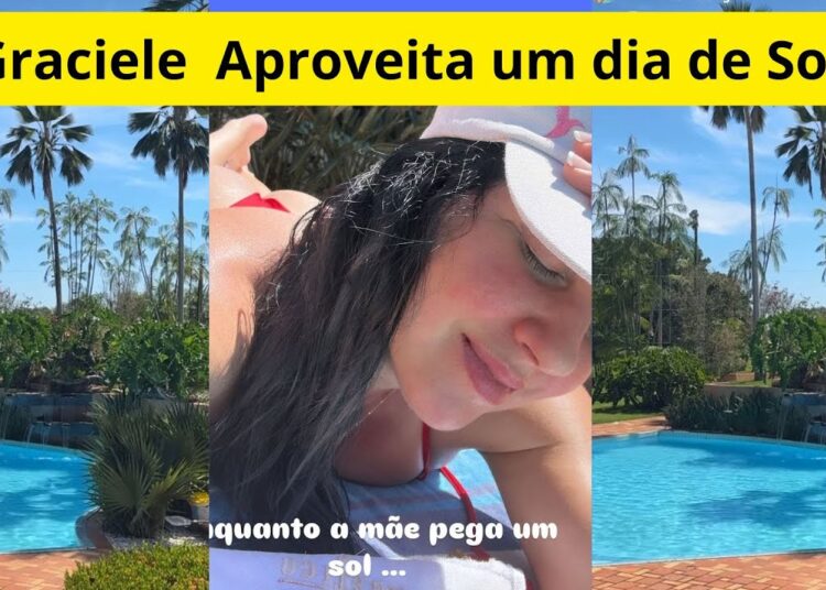 Finalmente Graciele Lacerda Aproveita um dia de Sol na Fazenda❤️😊      Famosos & Notícias🌟📲
