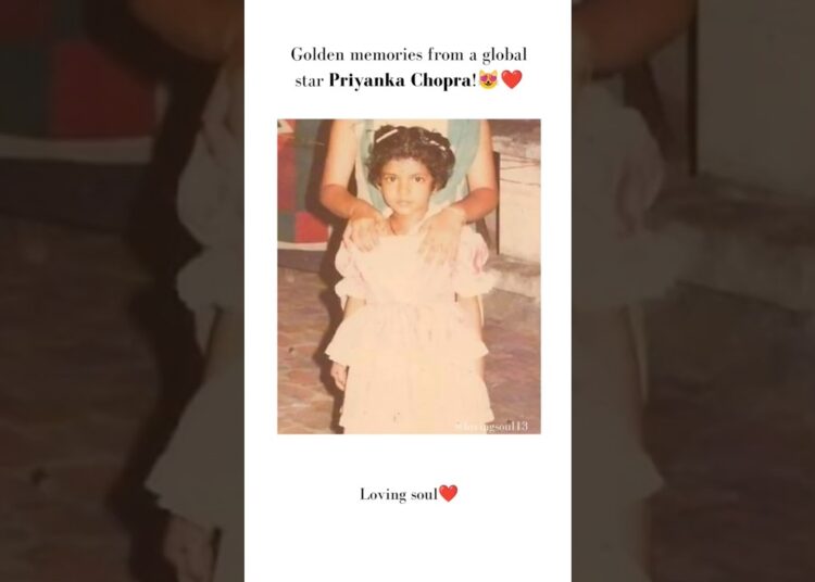Golden memories from a global star Priyanka Chopra❤️😻#priyanka #priyankachopra #shorts #memories