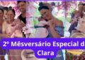Graciele Lacerda Celebra 2º Mêsversario da Princesa Clara❤️Encanto, Emoção e Muita Fofura✨🌸