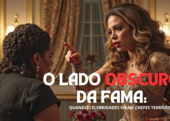 O LADO OBSCURO DA FAMA:quando celebridades viram chefes terríveis!