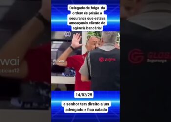 DELEGADO DE FOLGA, DÁ ORDEM DE PRISÃO A SEGURANÇA FOLGADO #noticias #fofoca