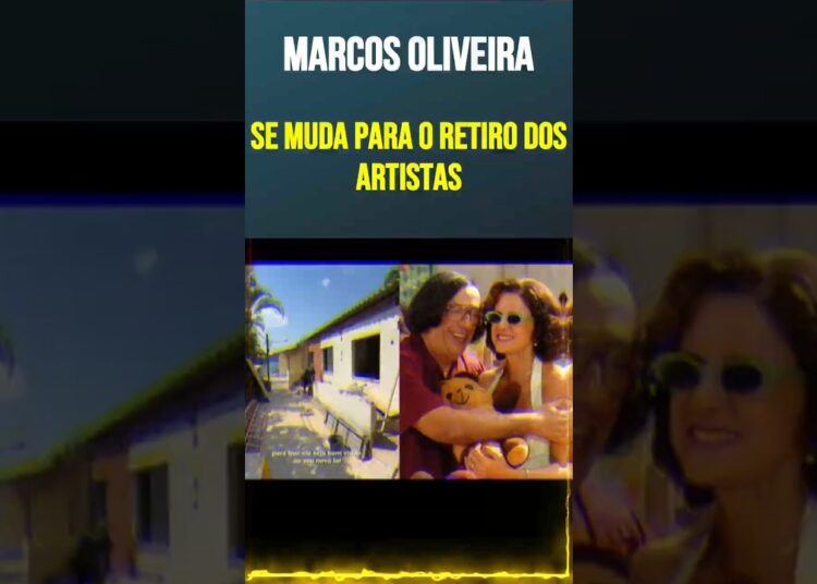 Marcos Oliveira se muda para o Retiro dos Artistas