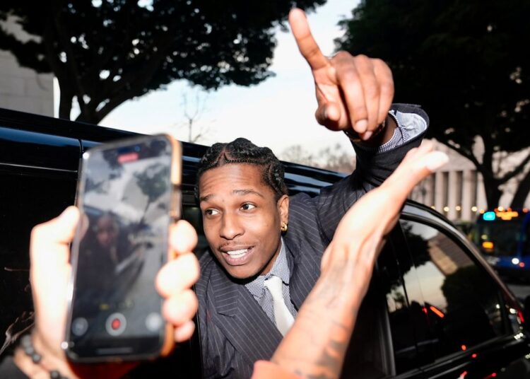 A $ AP Rocky é considerado inocente de disparar uma arma