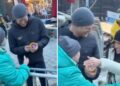 A adorável reação do príncipe Harry depois que o fã lhe entrega um presente personalizado | Real | Notícias