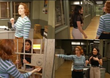 A repórter de entretenimento Joelle Garguilo faz uma turnê nos bastidores do set de 'Will Trent' em Atlanta