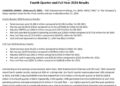 AMC Entertainment Holdings, Inc. relata o quarto e o ano inteiro de 2024 resultados