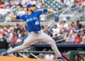 Alec Marsh joga o primeiro bullpen, Kyle Wright, Dairon Blanco, Blake Mitchell