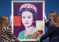 Andy Warhol Screenprint of Queen Elizabeth II entre os trabalhos em exibição na exposição