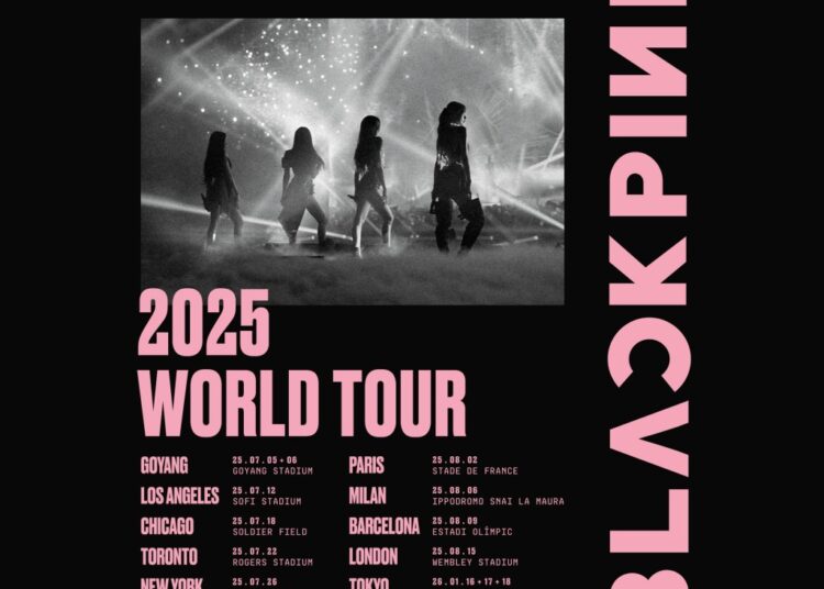 Blackpink anuncia 10 cidades Tour International para verão 2025