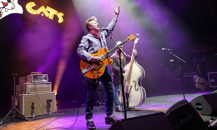 Brian Setzer diz que não pode mais tocar violão devido a uma doença auto -imune